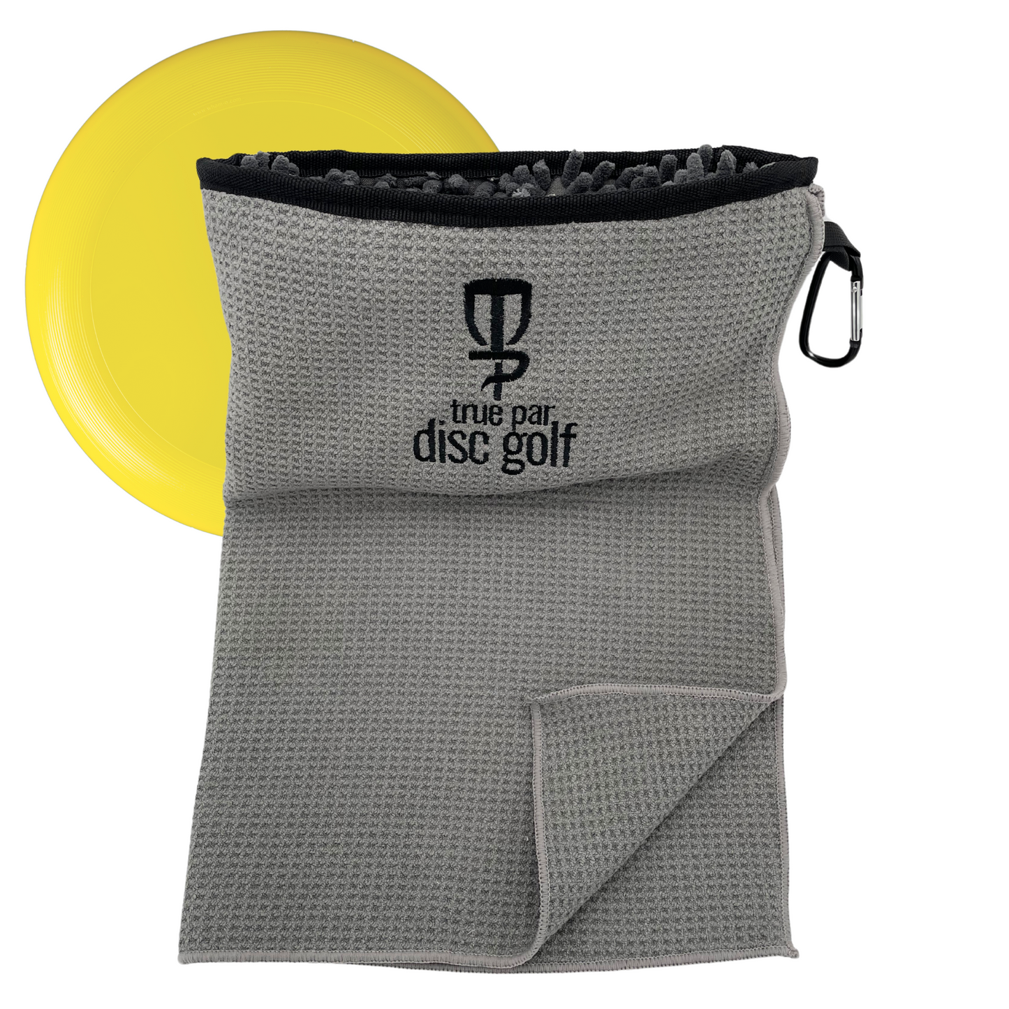 DISC GOLF TOWEL AND CLEANING TOOL COMBO